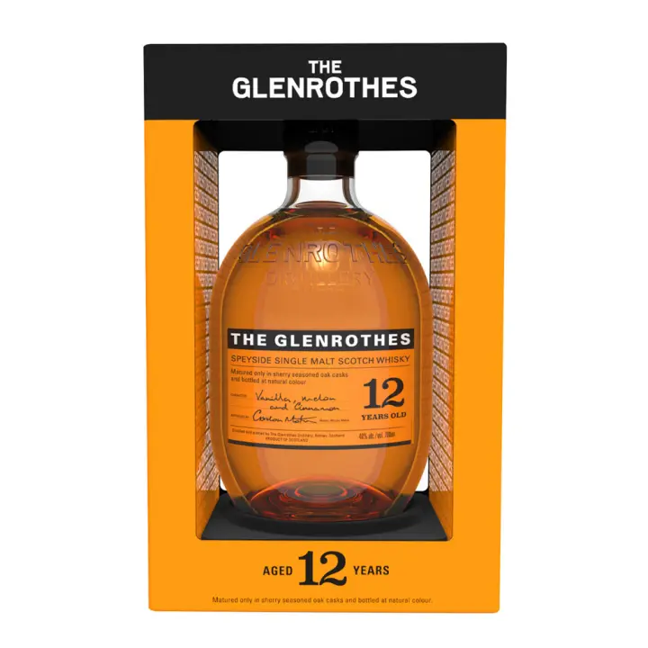 Whisky The Glenrothes 12 Años - Botella 70 CL - Speyside Single Malt Scotch - 40% - 1