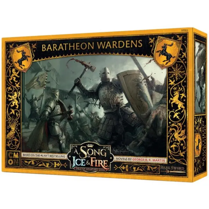Saló Nova Imatge Juego de Mesa Asmodee Canción de Hielo y Fuego Guardianes Baratheon Miniaturas - 1