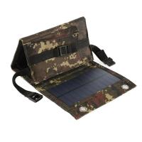Panel Solar Plegable De 20W Con Bolsa Cargador De Célula Solar 5V USB Para Teléfono Móvil Camping Montañismo Ciclismo - details 3