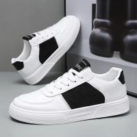 Zapatos De Deporte Para Hombre En Blanco Versátiles Con Suela Gruesa Y Transpirables Zapatillas Casuales Ligeros Para Correr Y Tenis - details 5