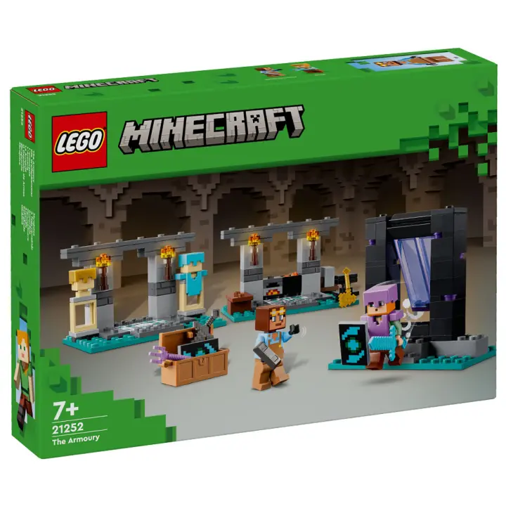 LEGO MINECRAFT - LA ARMERÍA, 21252, TIENDA CON LICENCIA OFICIAL - 1