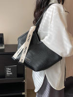 Bolso De Hombre Para Mujer Diseño Moda Nueva Línea Tote De PU Con Cierres De Cremallera Y Dos Manijas Estilo Casual - details 4