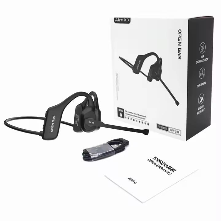 Auriculares Bluetooth Inalámtricos De Peso ligero Para Camion Oficina Call Center With Micrófono De Cancelación De Ruido Y Auriculares - 1