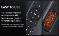 Control Remoto IR X98 Para TV Box Aidroid X92 X96 Air X96 MAX X98 Set Top Box Medio Player (sólo Control Remoto) - details 4