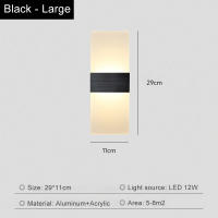Lámpara De Pared LED De Acrílico Moderna Para Sala De Estar Hotel Dormitorio Pasillo Escalera Entrada Luces De Ambiente Luxurioso Lámpara De Noche - details 6