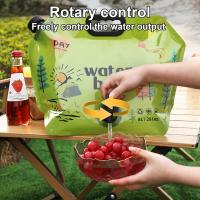 Recipiente De Agua Plegable 8l, Contenedor De Agua con Grifo, Bolsa Bidones De Agua Reutilizable, Garrafa De Agua Flexible para Al Aire Libre, Camping, Senderismo Picnic Barbacoa - details 3