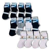 ComfyWear - 12 Calcetines Algodón Pinkie Invisibles para Hombre - Talla 40/45 -  Colores Surtidos - details 1