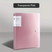 Organizador De Documentos A4 Con 60 Bolsillos Transparentes - Estantería Multi Capa Para Escuela Y Oficina En Plástico - details 7