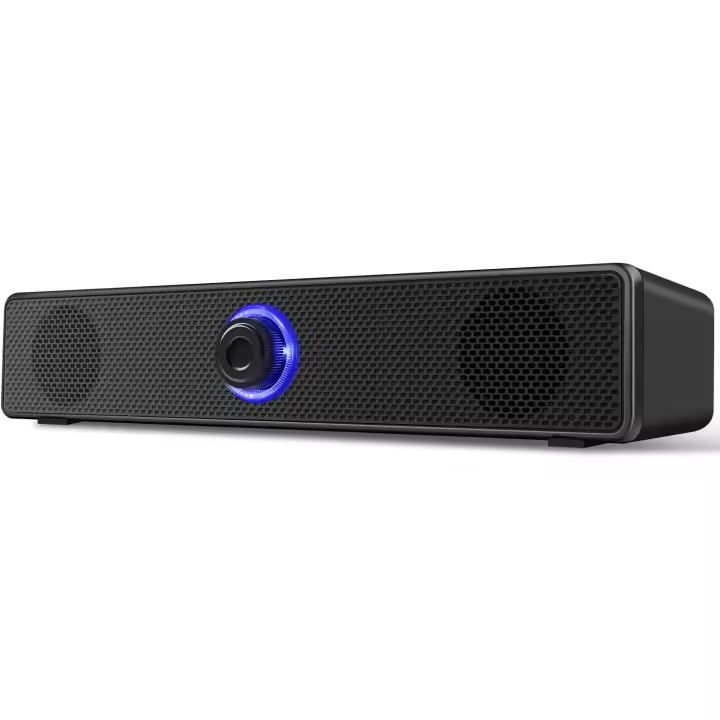 Computer Speakers, USB Powered PC Speakers Wired Stereo Desktop Speakers for Computer, Desktop, Laptop, PC, Pad, Mobile Phone [2025 Edition] - 1