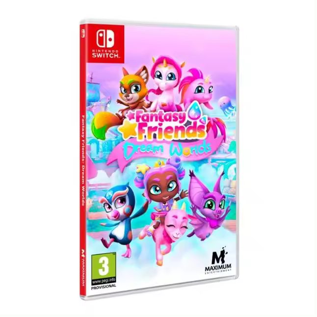 FANTASY FRIENDS DREAM WORLDS SWITCH PAL ESPAÑA NUEVO FISICO ESPAÑOL - Videotec - 1