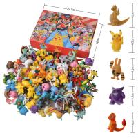 Figura De Acción Pokémon Pikachu 4-6 Cm Juguete Ornamental Colección Para Niños Regalo Tamaño Grande De 20 a 100 Piezas - details 7