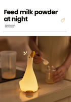 Lámpara Nocturna LED Recargable En Forma De Pato Cartoon Para Mesa De Noche En Dormitorio Y Jardín Cálida Luz De Silicona Suave Regalo De Cumpleaños - details 4