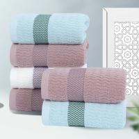 Juego De 2 Toallas De Algodón Grueso Y Absorbente Para Rostro Toallas De Secado Rápido Para Baño Y Hogar 100% Algodón Puro - details 0