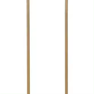 Lámpara de Pie MF206, Metal, Blanco, 28x28x168 cm - 1