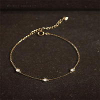 Pulsera De Encanto Somilia En Plata De Ley 925 Con Circonia 5A Y Galvanizado En Oro 14K Para Mujer Joyería Finos Minimalista Regalo Para Mamá - details 5