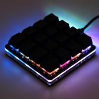 Teclado Mecánico Personalizable Mini Negro Con 24 Teclas Y 16 Teclas Programables Para Gaming Teclado Numérico Multifuncional Para Oficina Y Laptop Con USB - details 6