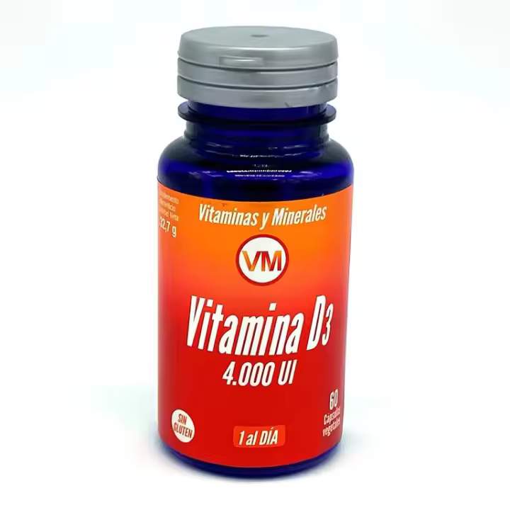 Ynsadiet Vitamina D3 4000 UI 60 Cápsulas - Refuerza Tu Sistema Inmunitario - 1