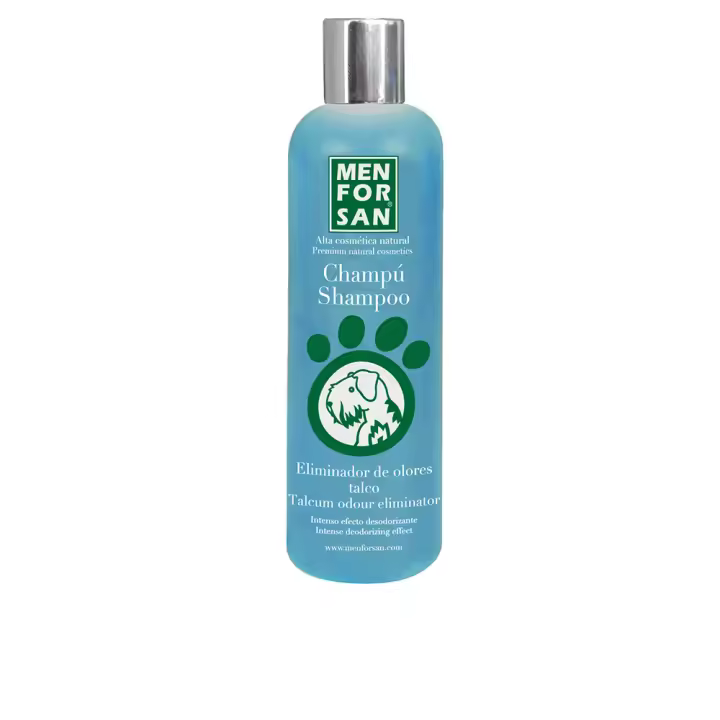 CHAMPÚ PERRO eliminador de olores #talco 300 ml - 1