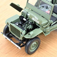 JEEP ARMY 1944 D-DAY, conmemoración desembarco de Normandía. escala 1:18 NOREV 189016 - details 2
