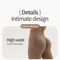 Pantalones De Yoga De Cintura Alta Sin Costuras Para Mujer Pantalones De Running Y Deportes Al Aire Libre Con Levantamiento De Caderas Talla Grande Transpirables - details 9