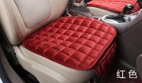 Juego De Cubiertas De Asiento De Coche De Peluche Protector Antisalpicaduras Universal Para Automóviles SUVs Sedanes Hatchbacks Camiones Capa De Cojín Delantero/trasero En Negro Gris Beige - details 4