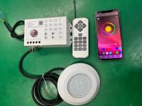 Luz LED RGB 12W DC12V Para Piscina Control Bluetooth APP Luz Submarina Exterior/Interior Fuente De Iluminación Paisajística Piscina Luz Spot - details 1