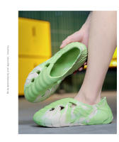 Nuevos Zapatos De Hombre Para Verano Sandalias De Playa EVA Nocturnas Antideslizantes Forma Nube Suave Zapatillas De Exterior - details 3