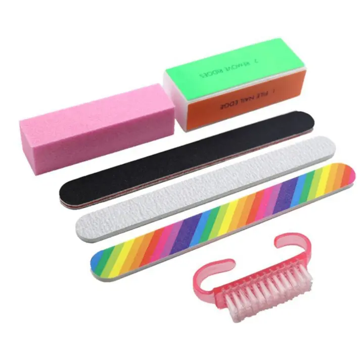 Juego De 5 En 1 De Corte Eléctrico Para Uñas Portátil Para Uñas Acrílicas Tiras De Uñas Cortador De Cutículas Y Herramienta De Manicura - 1