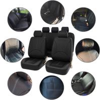 Cubierta de asiento para Mitsubishi ASX II I 2.gen / 1.gen ga / ASX Hybrid / SPACE Star 2.gen 2.gen 5 plazas, cubierta completa con cubierta completa de asiento para automóviles transpirables de cuero - details 5