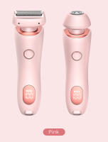 Epilador Eléctrico Para Mujer 2 En 1 Recargable Y a Prueba De Agua Con Doble Cabeza Pelacabello Remover De Cabello Recargable Para Cara Y Cuerpo - details 13