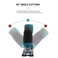 Makita DJV182Z Jigsaw Eléctrico Sin Escobillas 18V 340W Sin Batería Herramienta De Corte Para DIY En Casa Mango De Barril - details 5