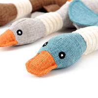 Juguetes Para Perros Y Gatos En Forma De Ganso Juguetes Interactivos De Peluche Resistentes Al Masticar Con Silbato Para Pequeños Y Grandes Perros - details 2