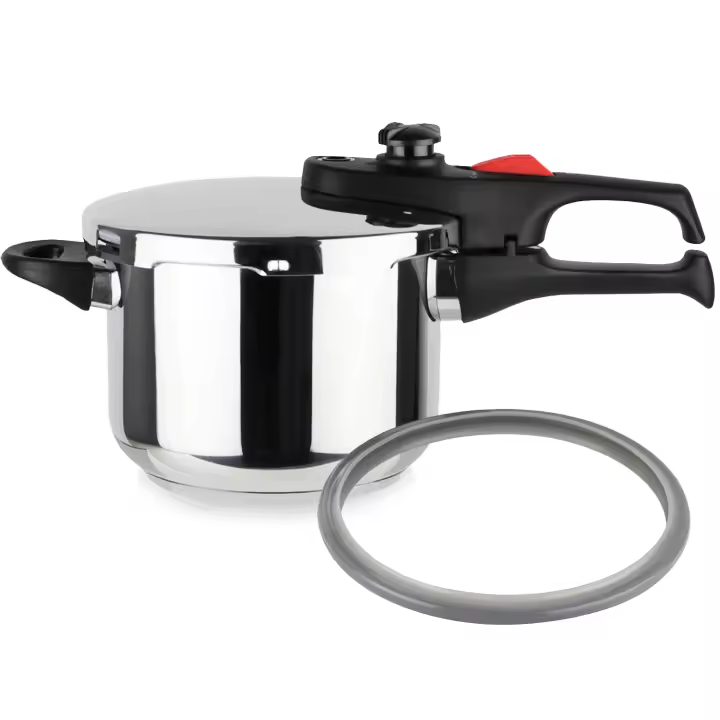 Magefesa Practika Plus - Olla Express Rápida 3.2L + Junta de Silicona , Acero Inoxidable 18/10, Sensor de Presión, Para Inducción, Ahorro Energético - 1