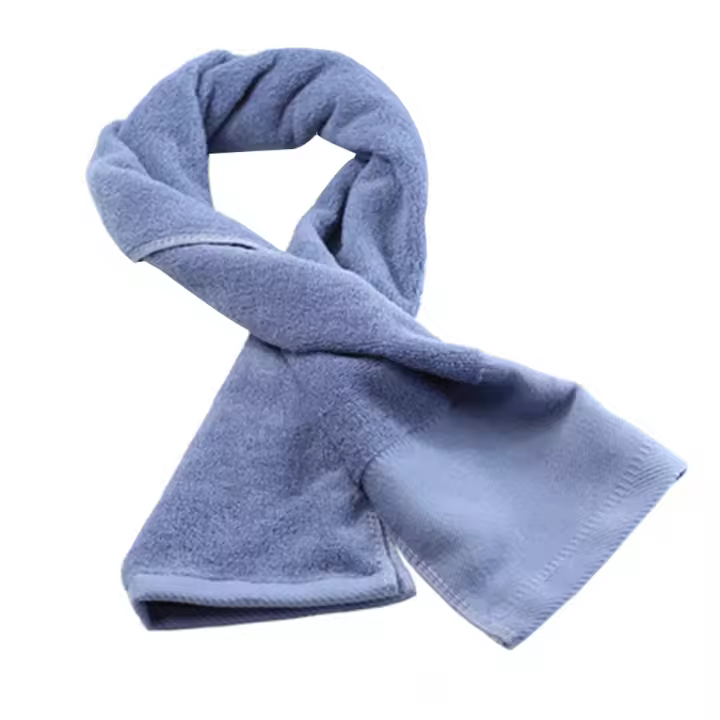 Verde Toalla para el Sudor - Súper Suave y Absorbente - 100% Algodón Ecológico - Toalla de Yoga - 1