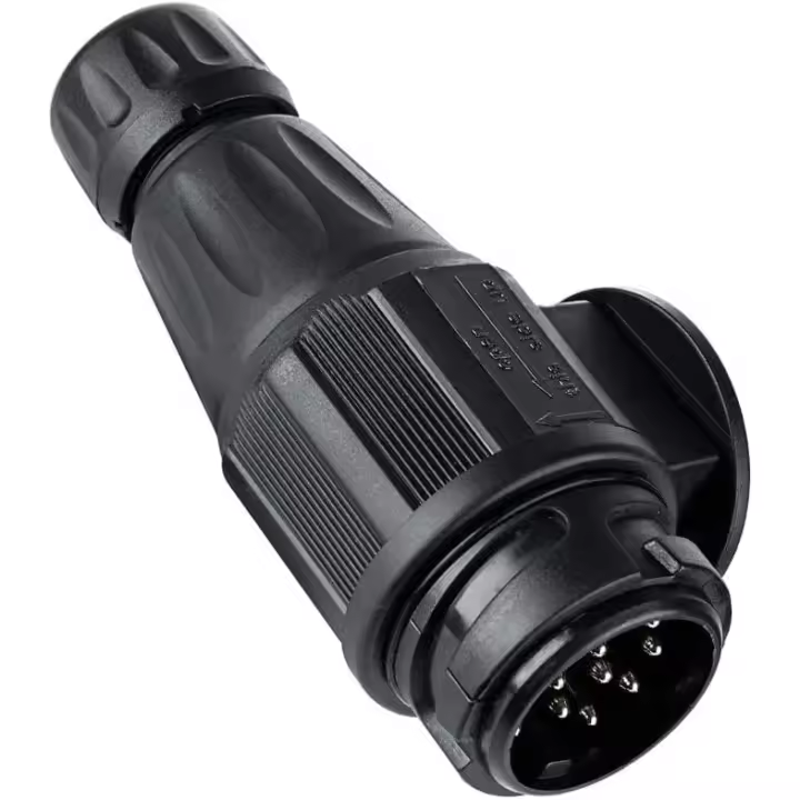 Conector de enchufe de remolque de 13 Pines a prueba de Agua de 12 V, para camión, RV, Automóvil, Barco, Caravan - 1