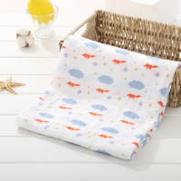 Mantel De Muselina Para Bebé 120x110cm Suave Toalla De Baño Para Recién Nacidos Pañales Envolver Y Cubrir Infante Unisex - details 1