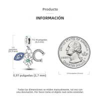 Encantos De Estrella Luminosa Platinados Para Pulsera Original Joyería DIY Simbolo Eterno Colgante De Amor Cadena De Seguridad Compatible Con Pulseras Originales - details 93