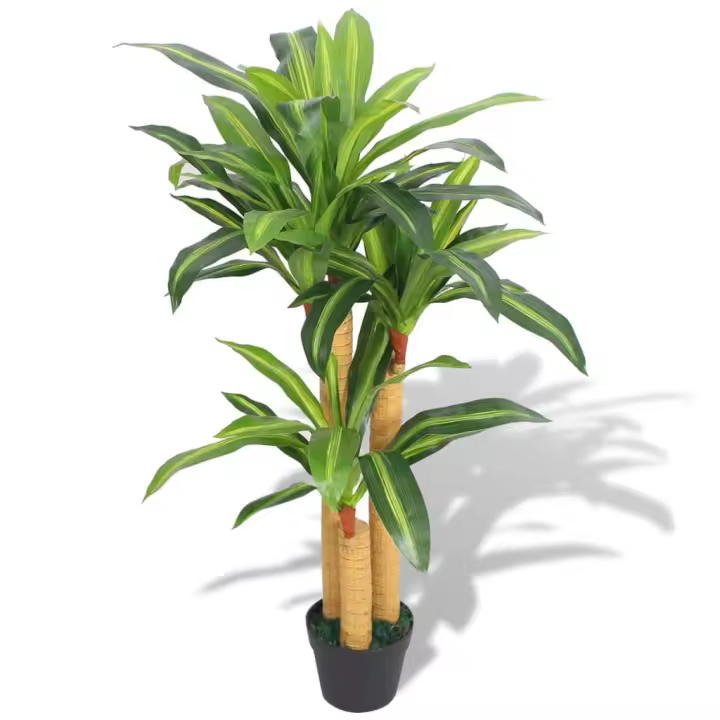 Planta de Drácena artificial con macota 100 cm Verde - 1