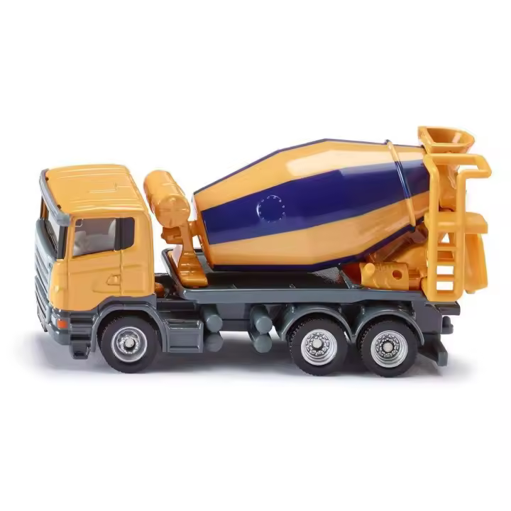 Camión Hormigonera Siku Modelo Liebherr Chasis 3 Ejes Scania Cabina - Transporte Eficiente - 1