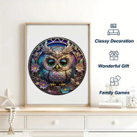 Rompecabezas De Madera En Colores Con Forma Irregular Desafío Alto Juguetes De Rompecabezas Regalo De Cumpleaños Exquisito Para Adultos - details 3