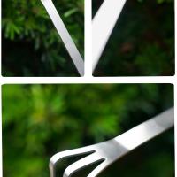 Riega De Acero Inoxidable Para Bonsái Con Mango Ergonómico Herramienta Para Suavizar Tierra Y Raíces Para Jardín Y Uso Doméstico - details 4