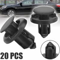 20Pcs Clavija De Plástico Para Cubierta De Motor Retenedor De Panel 8mm 10mm Agujero Bumper Clips De Coche Pin Empuñadura - details 0