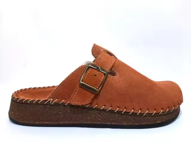 WALK & FLY mod. 2324 Zueco mujer para Joven en Ante - 1