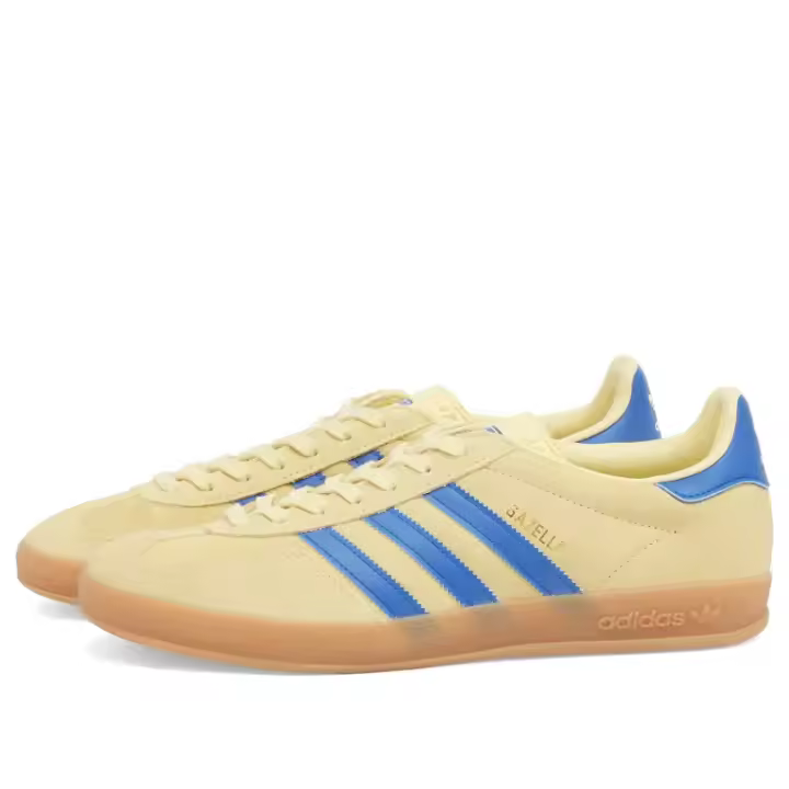 Adidas Gazelle Indoor JH5406 Powder Yellow / Royal Blue / Cloud White - 1