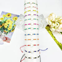 Pulsera Braided De 12 Piezas Moda Nueva Con Forma De Corazón Y Estrella Ajustable Multicolor Unisex Pulsera Simple De Concha - details 5