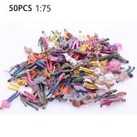 50Pcs Figuras De Miniatura 1:75 Escala 19-25mm Pintadas Personas Multicolor Poses Variadas Para Escenarios De Modelado - details 2