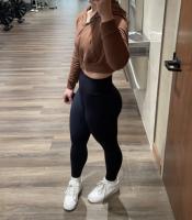 Leggings Deportivos Para Mujer Sin Costuras Push up Control Abdominal Alta Cintura Talla Ajustable Estirable Yoga Pantalones Butt Lift Fitness Gimnasio - details 9