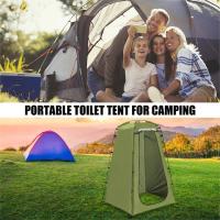 Portable Privacy Shower Tent Outdoor Waterproof Changing Room Shelter for Camping Hiking Beach Toilet Shower Bathroom - details 3