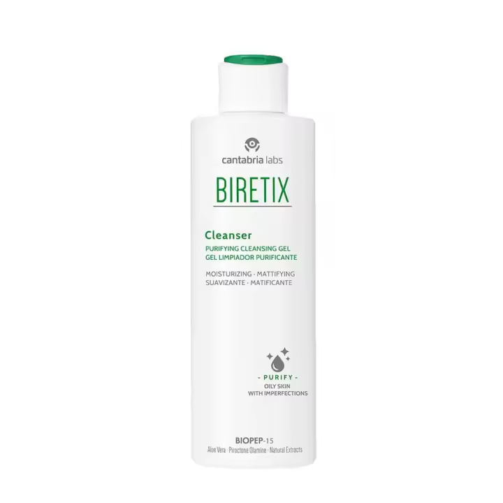 Biretix cleanser gel limpiador purificante 200 ml - 1
