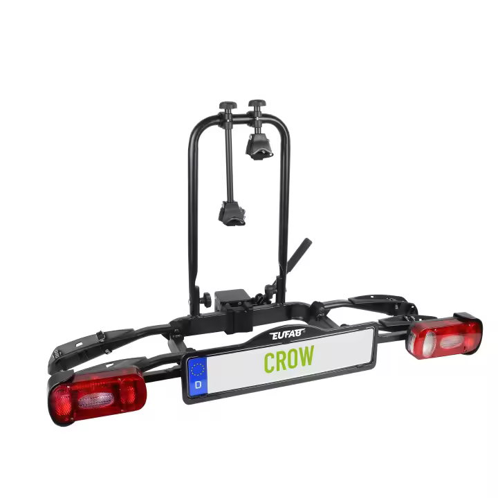 Soporte para 2 bicicletas para enganche de remolque - EUFAB - 1